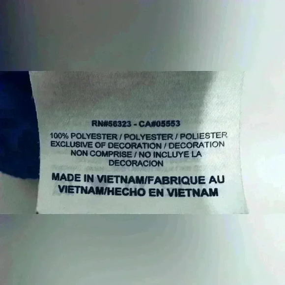 Nike Dri-Fit Athletic Shorts, Women’s Size Medium, Royal Blue with Yellow Stripe - Picture 11 of 12